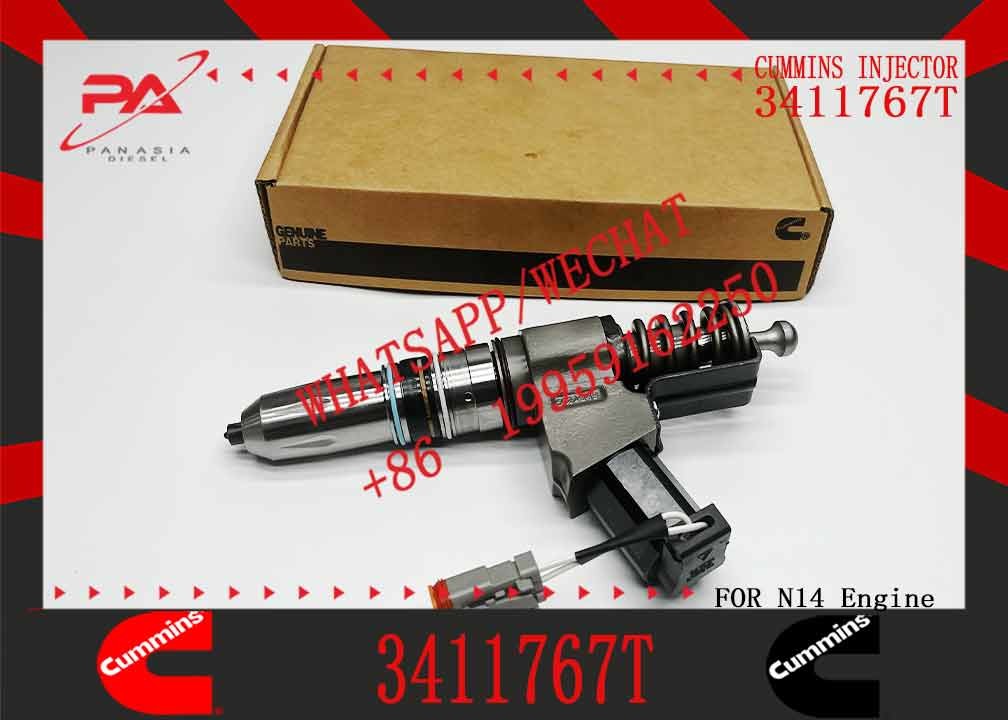 Remanufactured new diesel fuel injector 3411766F 3411767T 3411766 4307776