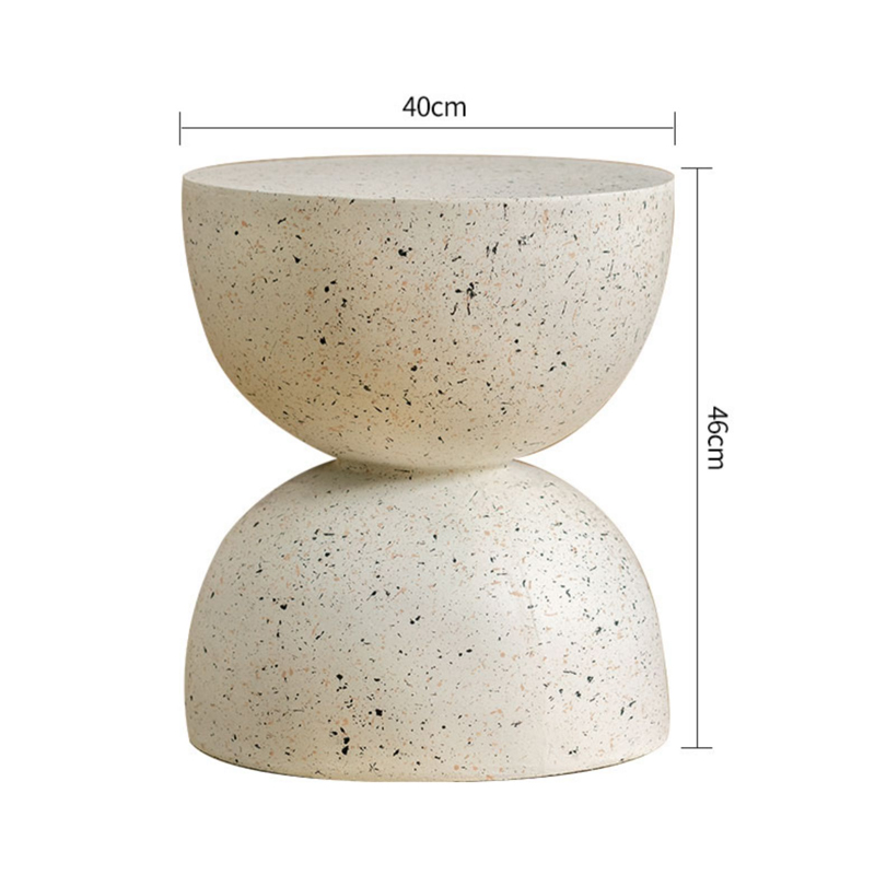 Modern Italian Circular Hotel Marble Coffee Table 40cm*40cm