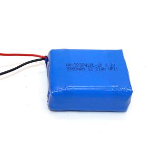 China 12.21Wh 3.7V 3300mAh Li Polymer Battery Pack factory