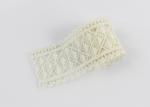 Eco Friendly Embroidered Lace Trim With Cotton Lace Nylon Tulle For Dress