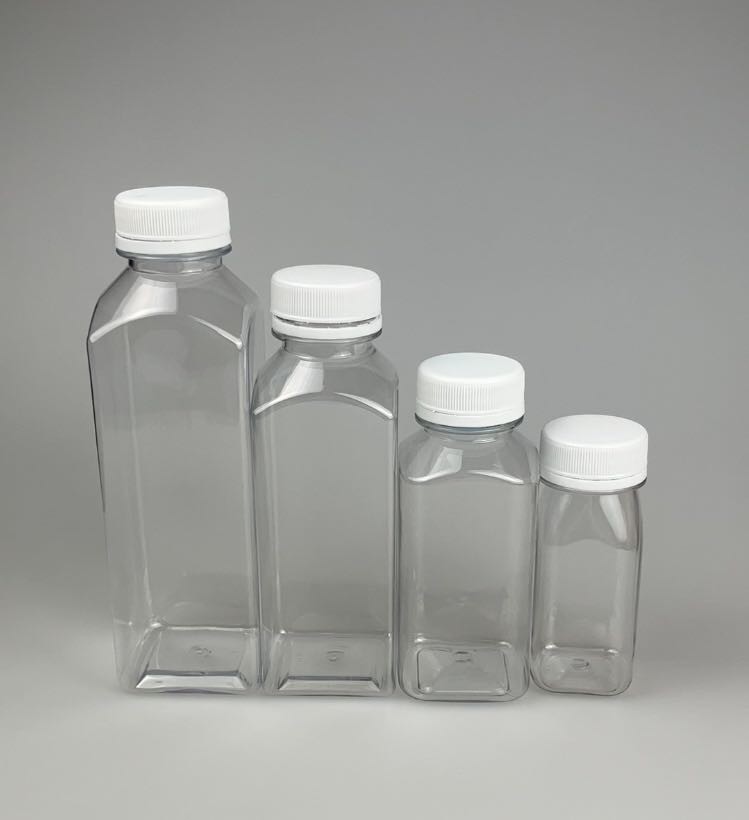 150ml 250ml 300ml 500ml Empty Plastic Screw Top Bottles customizabale