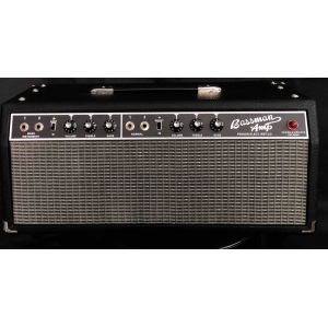 China Custom 1964 Grand Bassman Black Panel Pre-CBS Guitar Tube Amp Head 50W, AA864 Circuit, Rare Variant factory