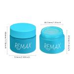 Hot Sale Empty PET 50g Blue Screw Cap Cream Jar Fast Delivery Logo Customizable
