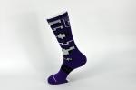Yellow Under Armour Basketball Socks , Breathbale Thin Basketball Socks
