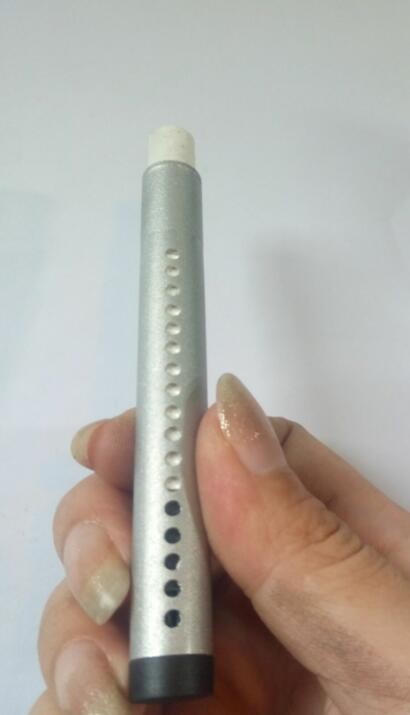 High Quality For Teaching Supplies Silver Color Push Styple Aluminum Chalk Holder