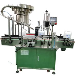 China PLC Programmable Water Bottle Filling And Capping Machine For 1L -5L Jar factory