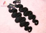 100% Virgin Cuticle Aligned Indian Hair / Double Drawn Human Body Wave Bundles
