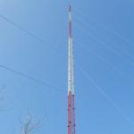 Lattice Steel Communication 10m Guyed Wire Tower