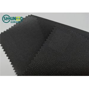 China Eco Friendly Drill Fusing Woven Interlining Broken Twill Weave For Garment on sale