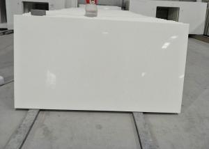 China Pre cut quartz stone vanity top Eased Edge Water Absorption &lt; 1.0% factory
