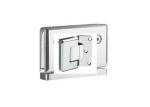 135 Degree Hinges For Frameless Shower Doors , Brass Finish Bathroom Glass Door
