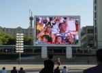 Big Static Waterproof P16 LED Display , 8000 Nit Outdoor LED Video Wall