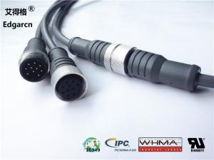 China High Voltage 300v Circular Connector Injection Mold Gold Plated on sale