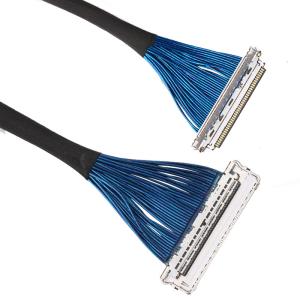 China 20846-040t-01 Lvds Coaxial Cable , I-Pex CABLINE-VS II 0.5mm Lvds Wire factory