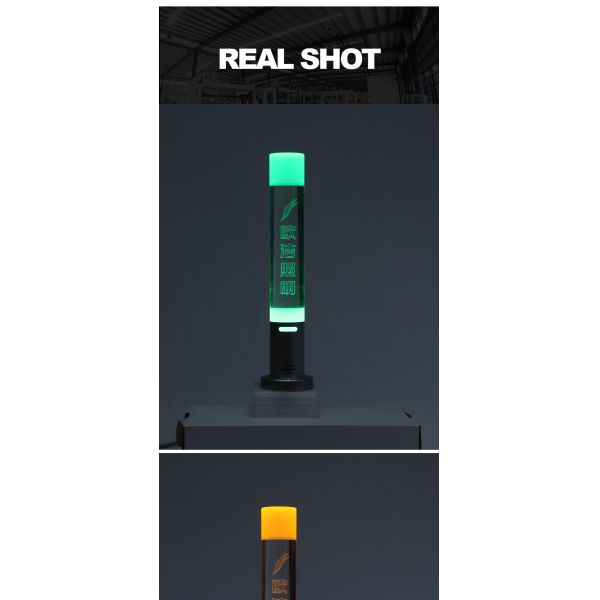 Led Crystal Machine Tower Lamp Warning Light Tower Luminous Efficiency 80 Lm/W Aluminium Alloy