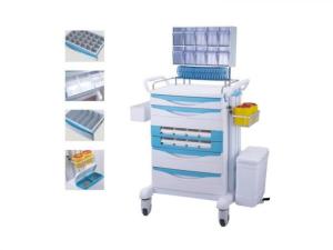 China ABS Light-Weight Medical Instrument Medical Equipment Trolley factory