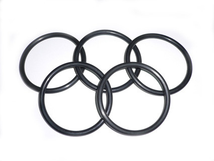 High Tensile Strength 8-12Mpa Silicone Rubber Washers and NBR O Rings in Standard Sizes AS586 and BS1516