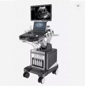 China 2D 3D 4D Echocardiography Cardiac Trolley Echo Color Doppler Ultrasound Machine factory