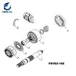 Hydraulic Pump Parts PSVD2-13E PSVD2-16E PSVD2-17E PSVD2-19E PSVD2-21E PSVD2-26E