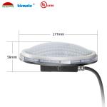 Ultra Flat Swimming Pool Led Lights Anti UV PC AC12V 18W 6500K IP68 Waterproof