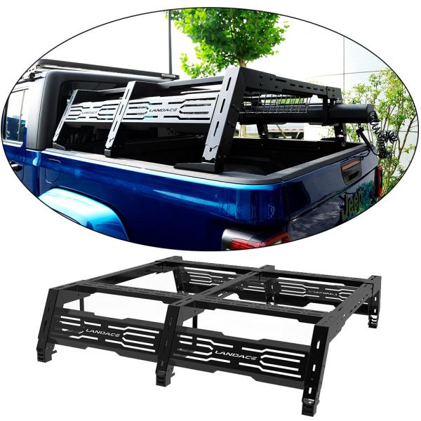 Truck Bed Rack System for Pick Up Trucks 1390* 1400-1700 * 400-520 mm Net Weight