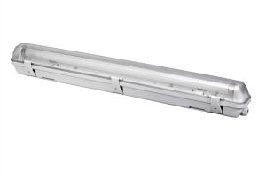 China Workshop 18w T8 Tri-Proof Fluorescent Light , Industrial Lighting Fixture factory