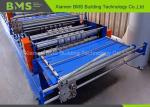 Double Layer Roofing Roll Forming Machine / Production Line For Two Profile