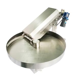 China Rotary Automatic Powder Coating Machine For Coconut Flakes / Food Processing factory