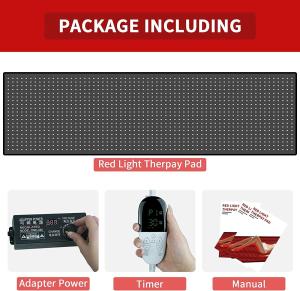 China Full Body Red Infrared Led Light Therapy Mat Sleeping Bag 90W OEM factory