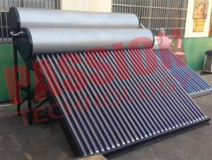 China Food Grade Vacuum Tube Solar Water Heater Portable With Painted Steel Shell factory