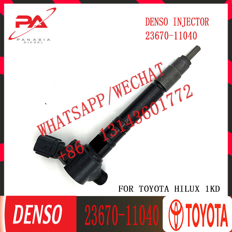 23670-11040 Common Rail Fuel Injector For Denso Toyta 2GD Hilux 23670-19065 Diesel