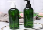 Hot Sale Clear Empty PET 500ml Shower Gel Plastic Bottle Hair Care White Flat