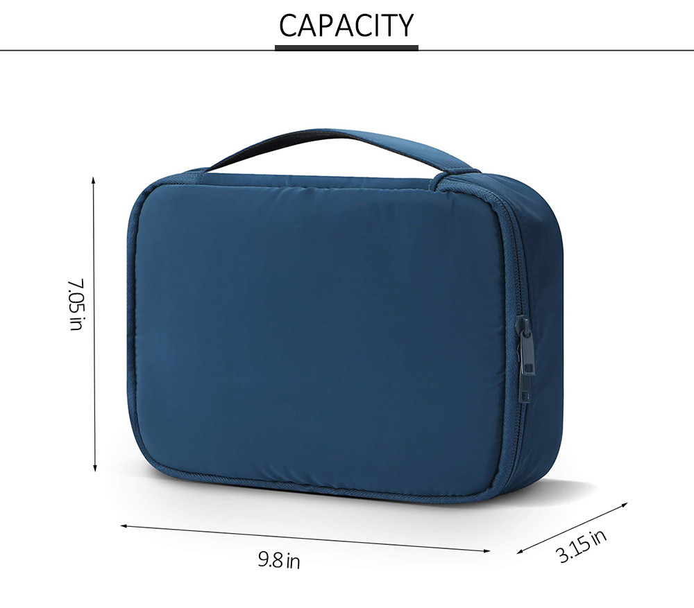 Multifunction Polyester Portable Toiletry Bag For Women
