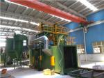 H Beam Roller Conveyor Shot Blasting Machine Roller Distance 800mm