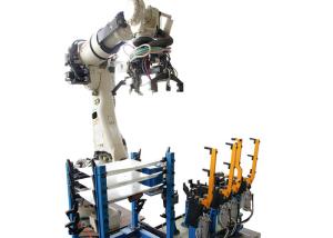 China Furnace Body Robotic Automation Systems With 5 ~ 50mm / S Welding Speed factory