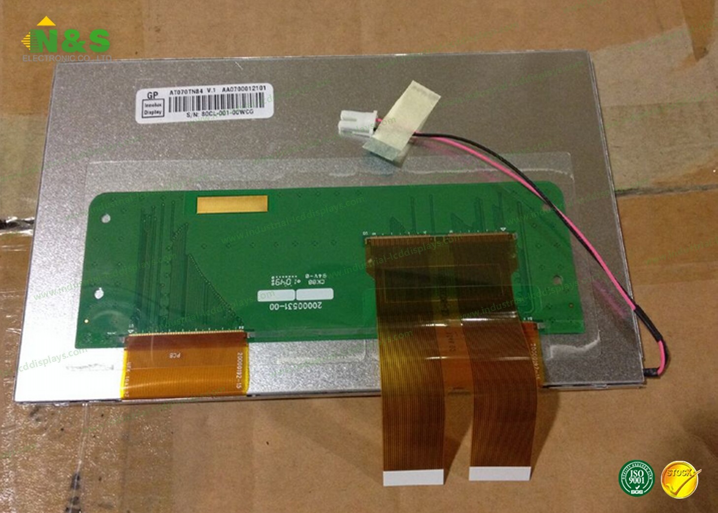 2.8 inch Innolux AT070TN84 lcd flat screen monitor TN Normally White Transmissive Antiglare Surface