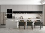 French Style Manufactured By Kitchen Cabinets Granite Countertop Foshan