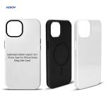 Magnetic 2 In 1 3D Film Sublimation Phone Blanks Coating Mobile Cell Phone Cover