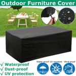 600D Oxford Waterproof Sofa Protection Cover for Modern Outdoor Sunshade