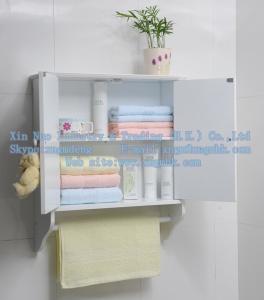 China Wooden double door cabinet, wooden bathroom cabinets, wooden bathroom wall cabinet factory