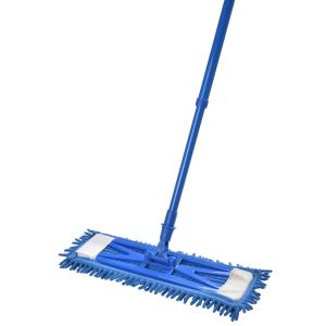 China Professional Microfiber Cleaning Reusable Machine Stainless Steel Telescopic Handle Washable Pads factory