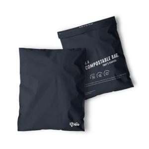 China Black Compostable Mailing Bags Custom Poly Mailer Bags No Chemicals factory