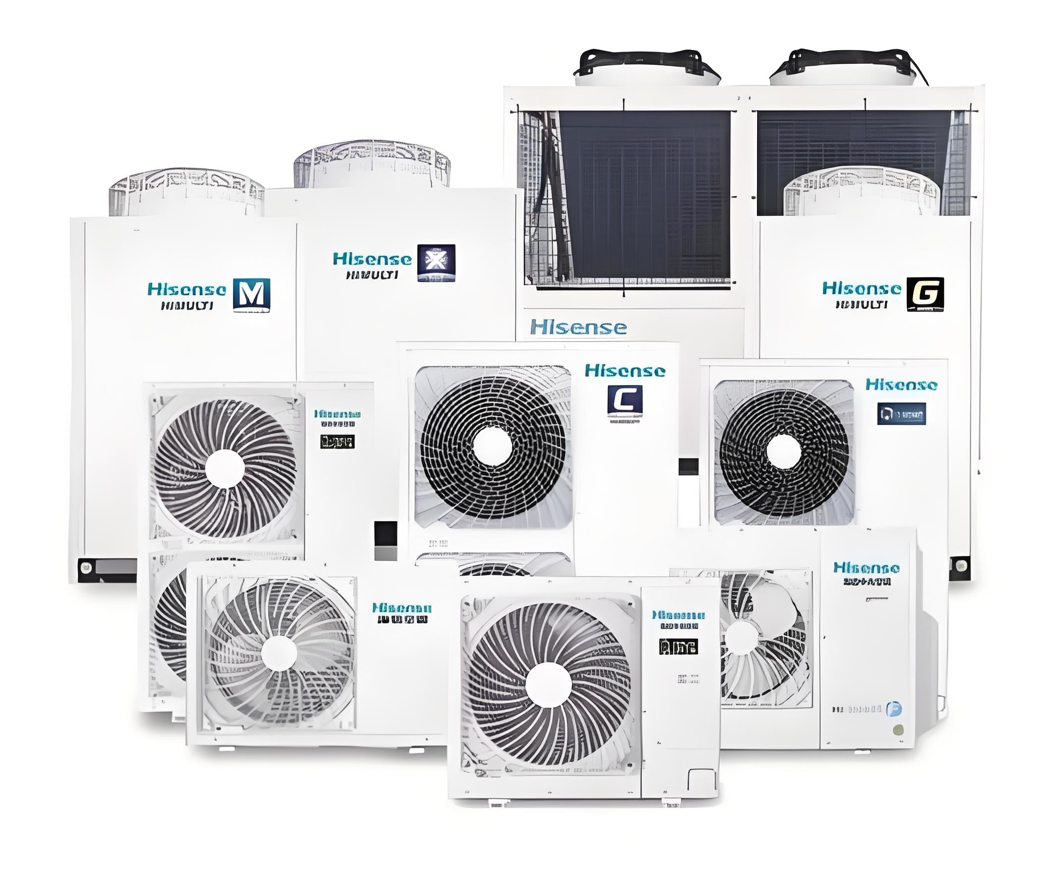 China Hisense 12000 BTU R410A Central Air Conditioner with Remote Control factory
