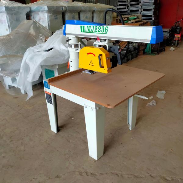 Professional Wood Cutting Equipment MJ2236 / MJ2238 Table Radial Arm Circular
