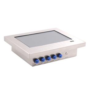 China 10.1'' Capacitive Touch Stainless Steel Panel PC CE FCC ROHS Certified factory
