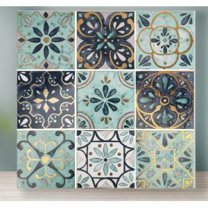 AAA Grade Crystal Polished Tile 200x200mm Light Brown