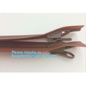 promotional nice design t slider 100% airtight tape waterproof zipper, Double