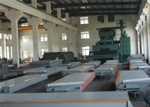 China 3*16m Dimension Vehicle Weight Scale , Electronic Truck Scale 4 Across Bars factory