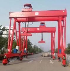 China Outdoor Single Beam Tyre RTG Cranes Customized Lightweight factory