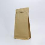 Custom Printed 250g 500g Kraft Paper Coffee Packaging MOPP Coffee Bean Bags With